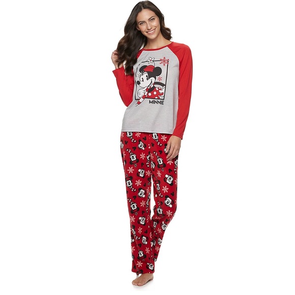 Disney Other - NWOT minnie mouse christmas pajama set